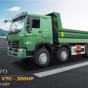 Xe tải Ben HOWO TMT 8×4 V7G 340HP Thùng Vát